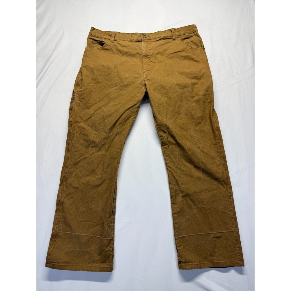 Genuine Dickies Flex Duck Utility Carpenter Pants Mens 42x29 Brown Workwear
